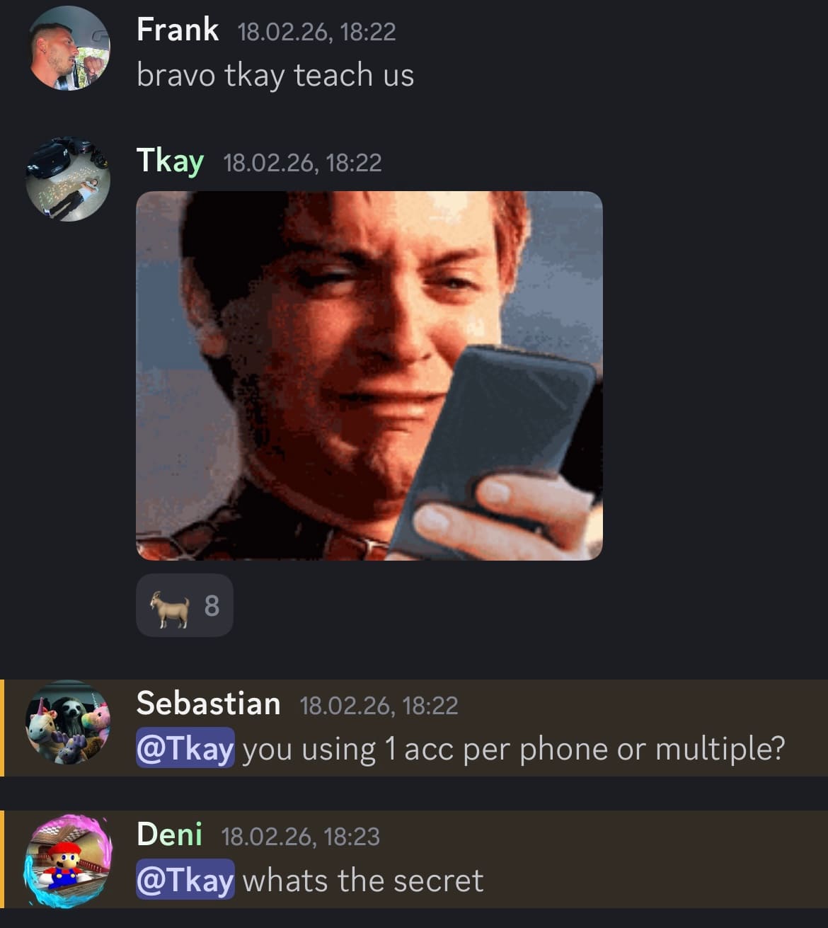Community feedback